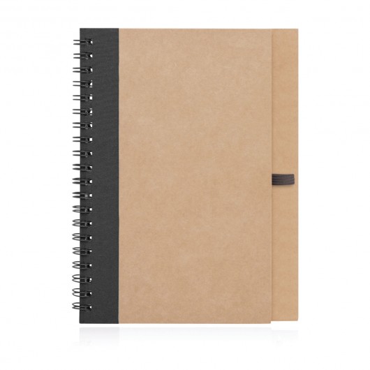Spiral Bound Eco Notebooks black